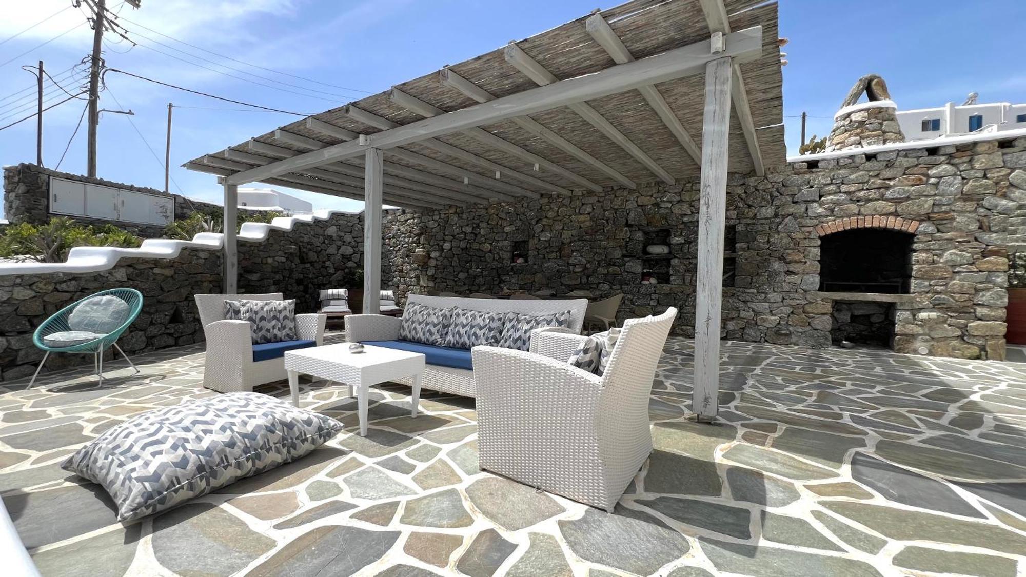 Psarou Summer Villas Exterior foto