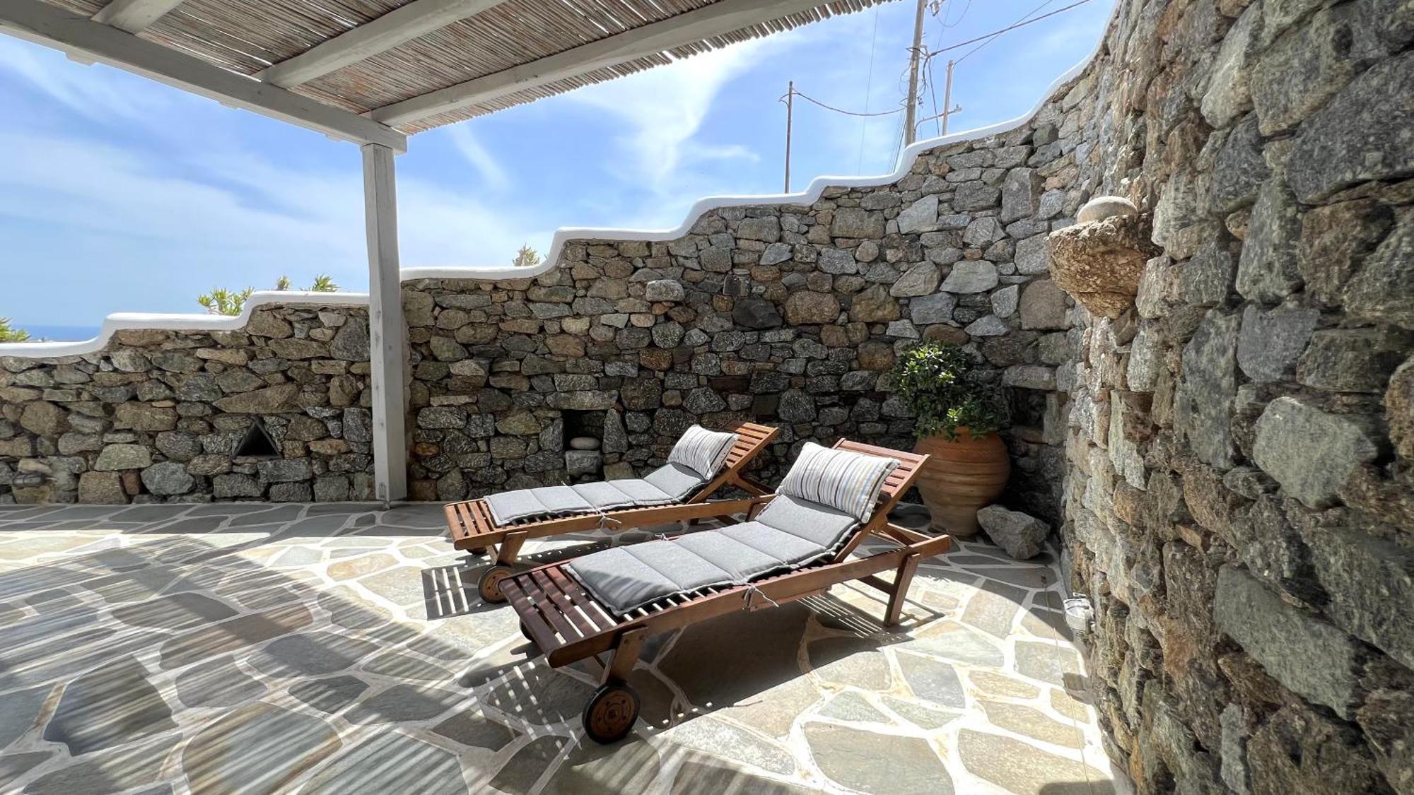 Psarou Summer Villas Exterior foto