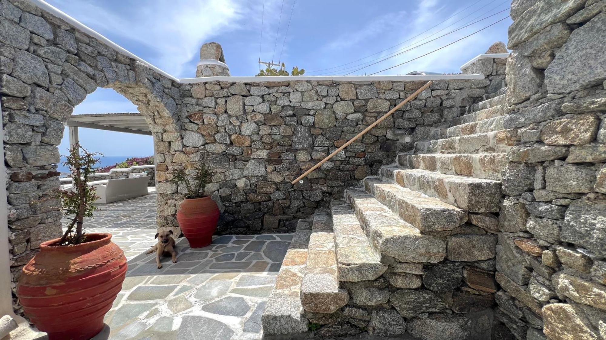 Psarou Summer Villas Exterior foto
