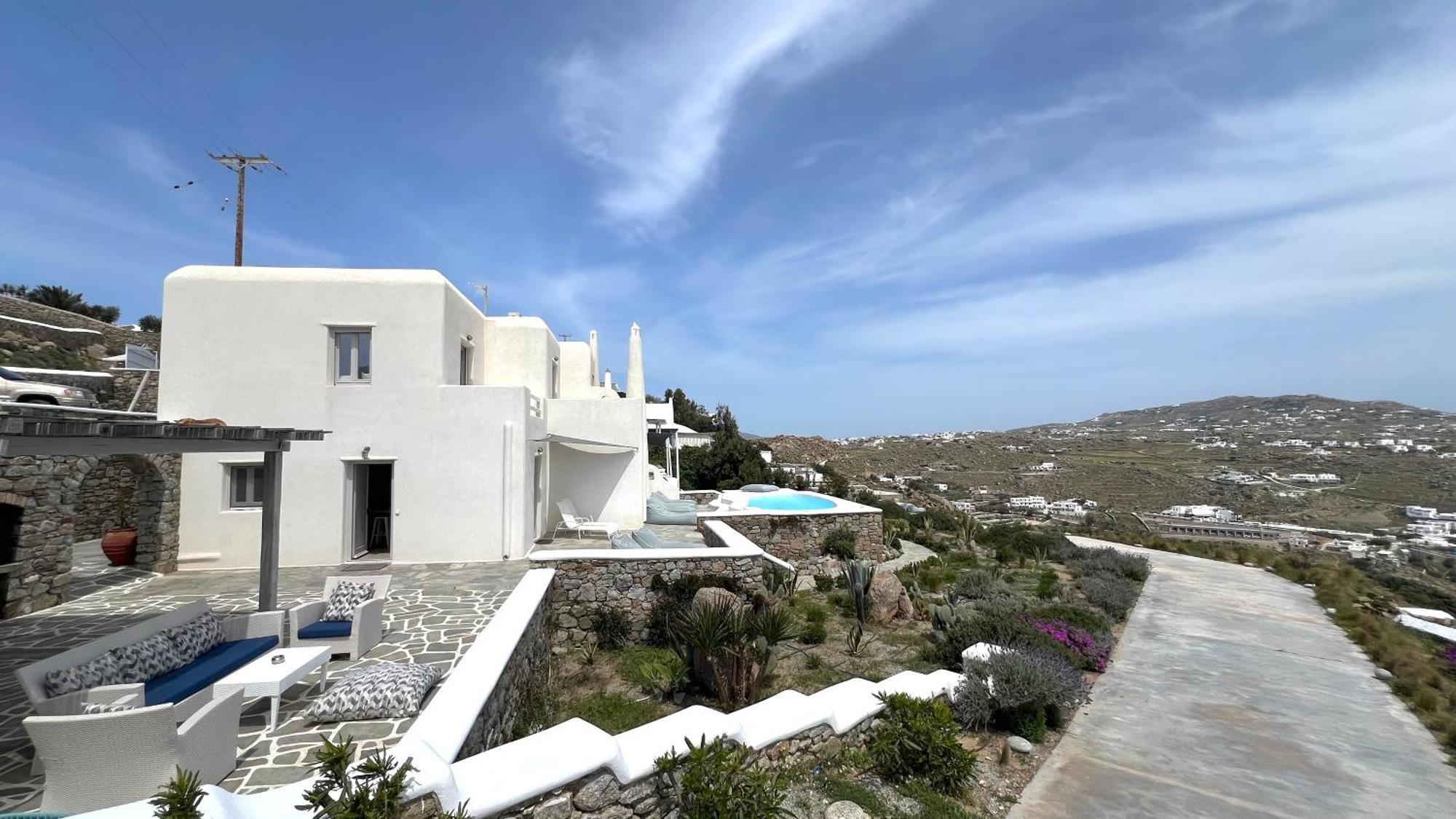 Psarou Summer Villas Exterior foto